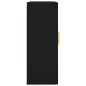 vidaXL Wandschrank Schwarz 69,5x34x90 cm vidaXL Wandschrank Schwarz 69,5x34x90 cm