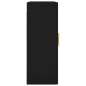 vidaXL Wandschrank Schwarz 69,5x34x90 cm vidaXL Wandschrank Schwarz 69,5x34x90 cm