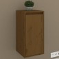 vidaXL Wandschrank Honigbraun 30x30x60 cm Massivholz Kiefer vidaXL Wandschrank Honigbraun 30x30x60 cm Massivholz Kiefer