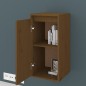 vidaXL Wandschrank Honigbraun 30x30x60 cm Massivholz Kiefer vidaXL Wandschrank Honigbraun 30x30x60 cm Massivholz Kiefer