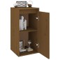 vidaXL Wandschrank Honigbraun 30x30x60 cm Massivholz Kiefer vidaXL Wandschrank Honigbraun 30x30x60 cm Massivholz Kiefer