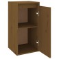 vidaXL Wandschrank Honigbraun 30x30x60 cm Massivholz Kiefer vidaXL Wandschrank Honigbraun 30x30x60 cm Massivholz Kiefer