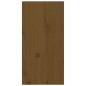 vidaXL Wandschrank Honigbraun 30x30x60 cm Massivholz Kiefer vidaXL Wandschrank Honigbraun 30x30x60 cm Massivholz Kiefer