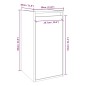 vidaXL Wandschrank Honigbraun 30x30x60 cm Massivholz Kiefer vidaXL Wandschrank Honigbraun 30x30x60 cm Massivholz Kiefer