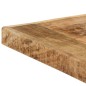 vidaXL Esstisch 140 x 70 x 75 cm Massives Raues Mangoholz vidaXL Esstisch 140 x 70 x 75 cm Massives Raues Mangoholz