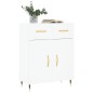 vidaXL Sideboard Weiß 69,5x34x90 cm Holzwerkstoff vidaXL Sideboard Weiß 69,5x34x90 cm Holzwerkstoff