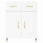 vidaXL Sideboard Weiß 69,5x34x90 cm Holzwerkstoff vidaXL Sideboard Weiß 69,5x34x90 cm Holzwerkstoff