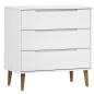vidaXL Schubladenschrank MOLDE Weiß 80x40x80 cm Massivholz Kiefer vidaXL Schubladenschrank MOLDE Weiß 80x40x80 cm Massivholz Kiefer