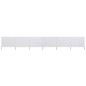 vidaXL 6-teiliges Windschutzgewebe 800 x 120 cm Sandweiß vidaXL 6-teiliges Windschutzgewebe 800 x 120 cm Sandweiß