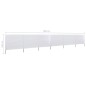 vidaXL 6-teiliges Windschutzgewebe 800 x 120 cm Sandweiß vidaXL 6-teiliges Windschutzgewebe 800 x 120 cm Sandweiß