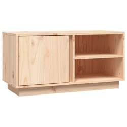 vidaXL TV-Schrank 80x35x40,5 cm Massivholz Kiefer