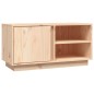 vidaXL TV-Schrank 80x35x40,5 cm Massivholz Kiefer vidaXL TV-Schrank 80x35x40,5 cm Massivholz Kiefer