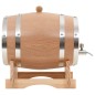 vidaXL Weinfass mit Hahn Eichenholz Massiv 12 L vidaXL Weinfass mit Hahn Eichenholz Massiv 12 L
