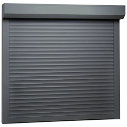 vidaXL Rollladen Aluminium 160x150 cm Anthrazit