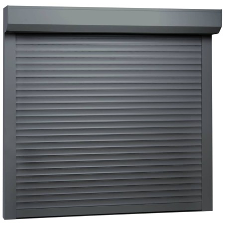 vidaXL Rollladen Aluminium 160x150 cm Anthrazit