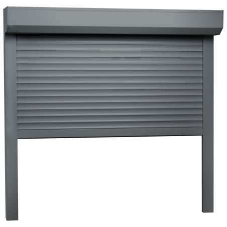 vidaXL Rollladen Aluminium 160x150 cm Anthrazit