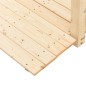 vidaXL Gartenbrücke mit Geländer 150x67x56 cm Massivholz Fichte vidaXL Gartenbrücke mit Geländer 150x67x56 cm Massivholz Fichte