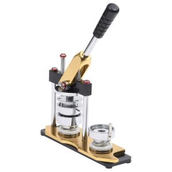 vidaXL Buttonmaschine mit Kreisschneider Drehstanze 37 mm