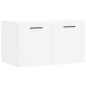 vidaXL Wandschrank Weiß 60x36,5x35 cm Holzwerkstoff vidaXL Wandschrank Weiß 60x36,5x35 cm Holzwerkstoff
