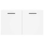 vidaXL Wandschrank Weiß 60x36,5x35 cm Holzwerkstoff vidaXL Wandschrank Weiß 60x36,5x35 cm Holzwerkstoff