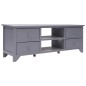 vidaXL TV-Schrank Grau 115x30x40 cm Paulownia Holz vidaXL TV-Schrank Grau 115x30x40 cm Paulownia Holz