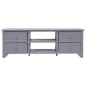vidaXL TV-Schrank Grau 115x30x40 cm Paulownia Holz vidaXL TV-Schrank Grau 115x30x40 cm Paulownia Holz