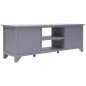 vidaXL TV-Schrank Grau 115x30x40 cm Paulownia Holz vidaXL TV-Schrank Grau 115x30x40 cm Paulownia Holz