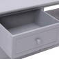 vidaXL TV-Schrank Grau 115x30x40 cm Paulownia Holz vidaXL TV-Schrank Grau 115x30x40 cm Paulownia Holz