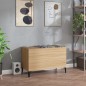 vidaXL Plattenschrank Sonoma-Eiche 74,5x38x48 cm Holzwerkstoff vidaXL Plattenschrank Sonoma-Eiche 74,5x38x48 cm Holzwerkstoff