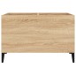 vidaXL Plattenschrank Sonoma-Eiche 74,5x38x48 cm Holzwerkstoff vidaXL Plattenschrank Sonoma-Eiche 74,5x38x48 cm Holzwerkstoff
