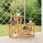 vidaXL Blumenständer 90x25x73,5 cm Massivholz Tanne vidaXL Blumenständer 90x25x73,5 cm Massivholz Tanne