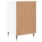 vidaXL Nachttisch Weiß 40x40x66 cm Holzwerkstoff vidaXL Nachttisch Weiß 40x40x66 cm Holzwerkstoff