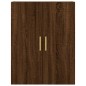 vidaXL Highboard Braun Eichen-Optik 69,5x34x180 cm Holzwerkstoff vidaXL Highboard Braun Eichen-Optik 69,5x34x180 cm Holzwerkstoff