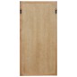 vidaXL Spiegel 60x120 cm Eiche Massivholz vidaXL Spiegel 60x120 cm Eiche Massivholz