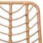 vidaXL Barhocker 2 Stk. 45x56x103,5 cm PE-Rattan und Stahl vidaXL Barhocker 2 Stk. 45x56x103,5 cm PE-Rattan und Stahl