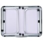 vidaXL Klappbarer Campingtisch Weiß Aluminium 60x45 cm vidaXL Klappbarer Campingtisch Weiß Aluminium 60x45 cm