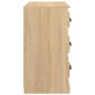 vidaXL Sideboard Sonoma-Eiche 70x35,5x67,5 cm Holzwerkstoff vidaXL Sideboard Sonoma-Eiche 70x35,5x67,5 cm Holzwerkstoff
