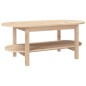vidaXL Couchtisch 110x55x45 cm Massivholz Kiefer vidaXL Couchtisch 110x55x45 cm Massivholz Kiefer
