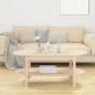 vidaXL Couchtisch 110x55x45 cm Massivholz Kiefer vidaXL Couchtisch 110x55x45 cm Massivholz Kiefer