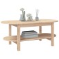 vidaXL Couchtisch 110x55x45 cm Massivholz Kiefer vidaXL Couchtisch 110x55x45 cm Massivholz Kiefer