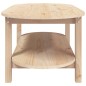 vidaXL Couchtisch 110x55x45 cm Massivholz Kiefer vidaXL Couchtisch 110x55x45 cm Massivholz Kiefer