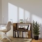 vidaXL Bücherregal/Raumteiler Honigbraun 80x25x70 cm Massivholz vidaXL Bücherregal/Raumteiler Honigbraun 80x25x70 cm Massivholz