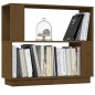 vidaXL Bücherregal/Raumteiler Honigbraun 80x25x70 cm Massivholz vidaXL Bücherregal/Raumteiler Honigbraun 80x25x70 cm Massivholz
