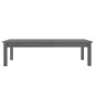 vidaXL Couchtisch Grau 110x50x30 cm Massivholz Kiefer vidaXL Couchtisch Grau 110x50x30 cm Massivholz Kiefer