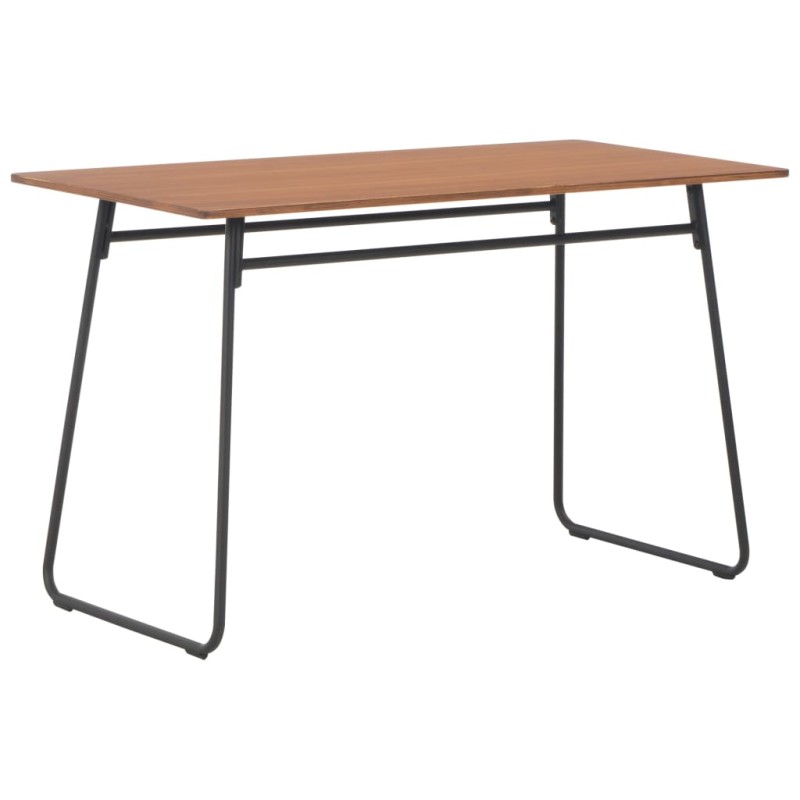 vidaXL Esstisch Braun 120x60x73 cm Massives Sperrholz Stahl vidaXL Esstisch Braun 120x60x73 cm Massives Sperrholz Stahl