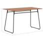 vidaXL Esstisch Braun 120x60x73 cm Massives Sperrholz Stahl vidaXL Esstisch Braun 120x60x73 cm Massives Sperrholz Stahl