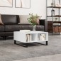 vidaXL Couchtisch Weiß 60x60x30 cm Holzwerkstoff vidaXL Couchtisch Weiß 60x60x30 cm Holzwerkstoff