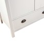 vidaXL Kleiderschrank mit 2 Türen Hill Weiß 89x50x170 cm Kiefernholz vidaXL Kleiderschrank mit 2 Türen Hill Weiß 89x50x170 cm Kiefernholz
