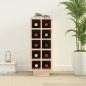 vidaXL Weinregal 23x34x61 cm Massivholz Kiefer vidaXL Weinregal 23x34x61 cm Massivholz Kiefer