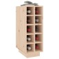 vidaXL Weinregal 23x34x61 cm Massivholz Kiefer vidaXL Weinregal 23x34x61 cm Massivholz Kiefer